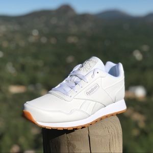 Reebok Classic White with Gum Bottoms Men’s Sz 10